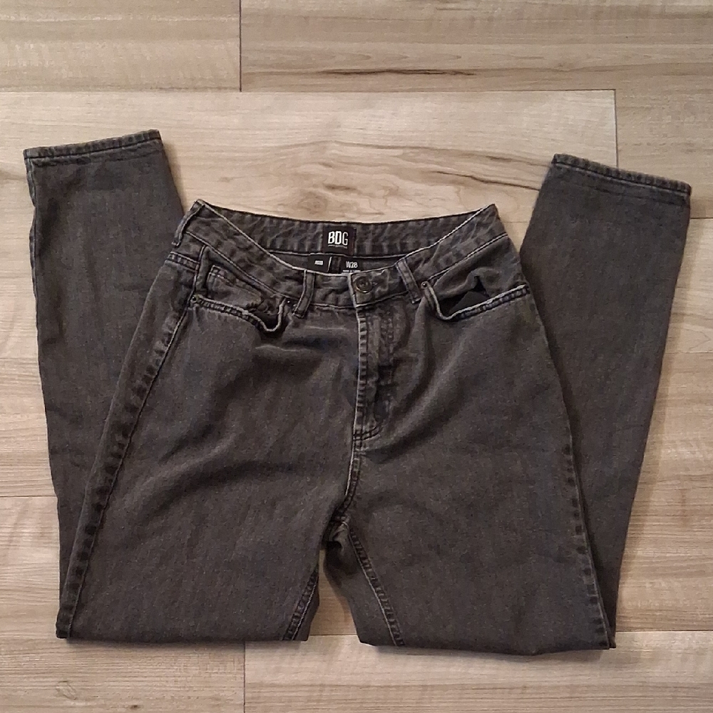 Urban Outfitters BDG Dark Gray Mom Jeans